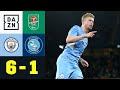 De Bruyne und Co. lassen Wycombe keine Chance: Man City - Wycombe 6:1 | Carabao Cup | DAZN