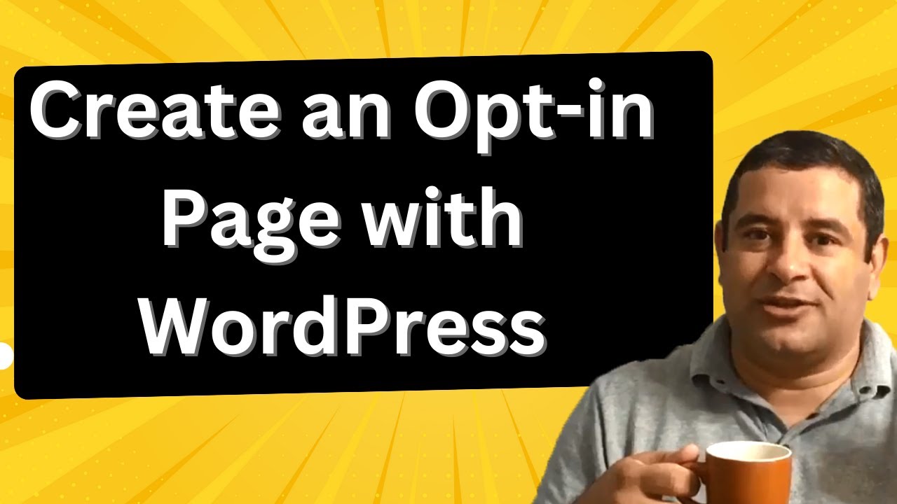 How To Create An Opt in Page With WordPress Kadence Blocks Tutorial How to create an opt in page with wordpress kadence blocks tutorial