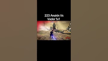 223 Anakin Vs Vader 1v1 #starwarsbattlefront2 #gaming #xbox #anakinskywalker