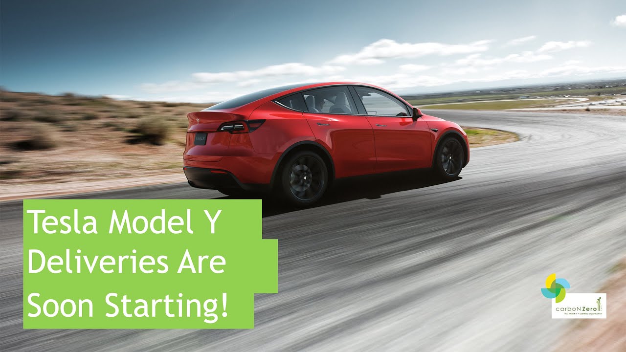 Tesla Model Y Deliveries Are Soon Starting In North America Youtube