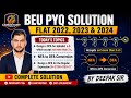 BEU PYQ SOLUTION 2022, 2023 &amp; 2024 DFA construction NFA to DFA conversion Regular Expression to DFA