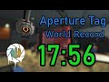 Aperture Tag World Record in 17:56