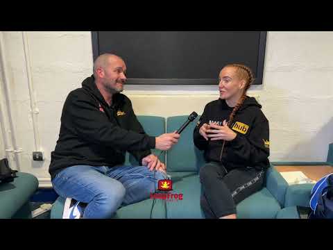 Niamh O Donoghue Muay Thai fighter speaking with Alex Pszczola.