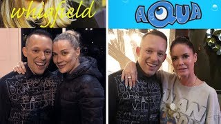 I met Whigfield &amp; Aqua!