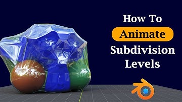 How To Animate Subdivision Level In Blender | Subdivision Surface Through Geometry Nodes | Quick Tip