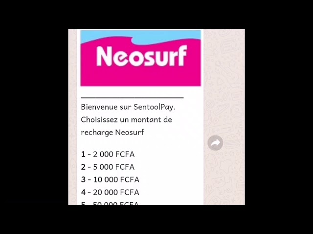 Neosurf Africa - Bonjour Pour envoyer les codes Neosurf aux détenteurs de  cartes Postecash, l'envoyeur doit d'abord ouvrir un compte sur  www.myneosurf.com; envoyer sa pièce d'identité pour identification. Une  fois le compte