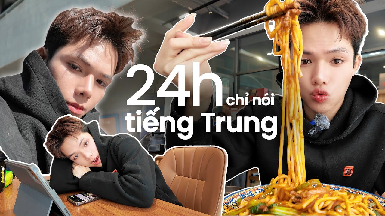 Vlog này chỉ nói tiếng Trung | Du học Trung Quốc 🇨🇳