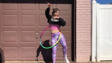 Hula hoop tutorial - coin flip combo tutorial