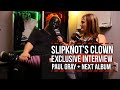 Capture de la vidéo Slipknot's Clown Pays Tribute To Paul Gray + Talks Next Album