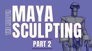 The Reaper : 3D Modelling Timelapse - Part 2 : MAYA