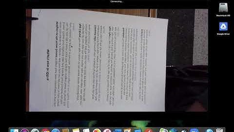Using Doc Camera/Visualizer with Zoom Screen Sharing