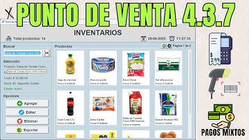Punto de Venta Actualización 4.3.7 Pagos Mixtos | Python Tkinter GUI