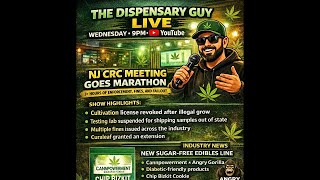 The Dispensary Guy Feb 18th, 2026 - SKUGATE 2026 - NJ CRC Meeting Discussion
