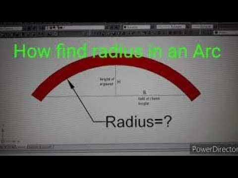 ვიდეო: როგორ მოვძებნოთ მრუდის რადიუსი