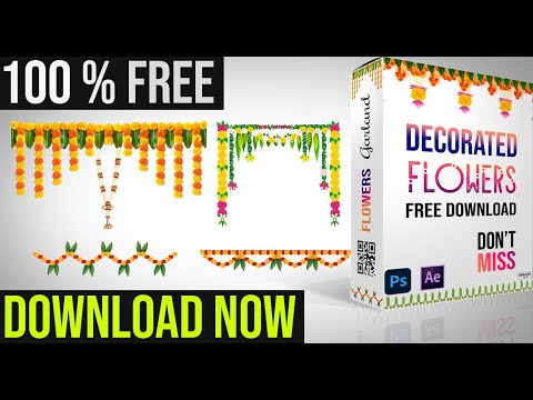 Flowers Decoration Pack free Download | Studio MS
