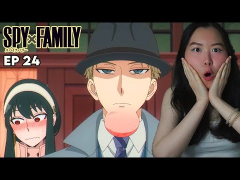 🍊 CHIN, YIKES... | Spy x Family Episode 24 REACTION + REVIEW | New Anime Fan! Anime Reaction