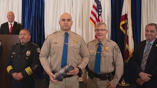 MADD honors Stockton CHP officer for work getting DUI drivers off streets