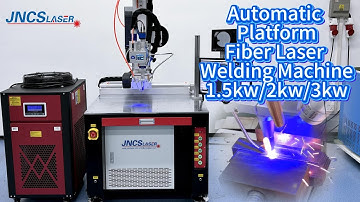 automatic platform fiber laser welding machine 1.5kw with wire feeder device