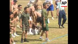 VOICED  Fun games day with US and Philippines troops screenshot 5