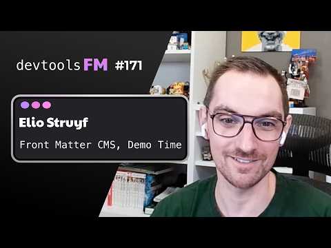 Elio Struyf - Front Matter CMS, Demo Time