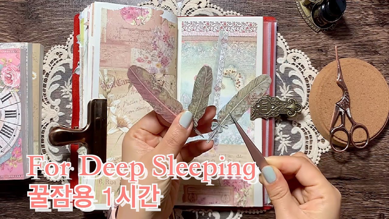 asmr-for-sleepless-nights-vintage-journal-ideas-1-hour-relaxing
