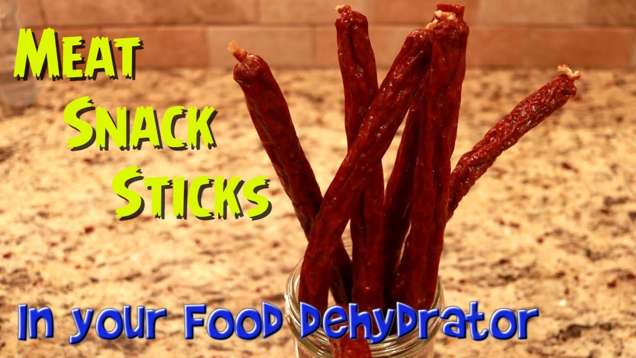 Dehydrated Meat Snack Sticks; almost like a Slim Jim - YouTube