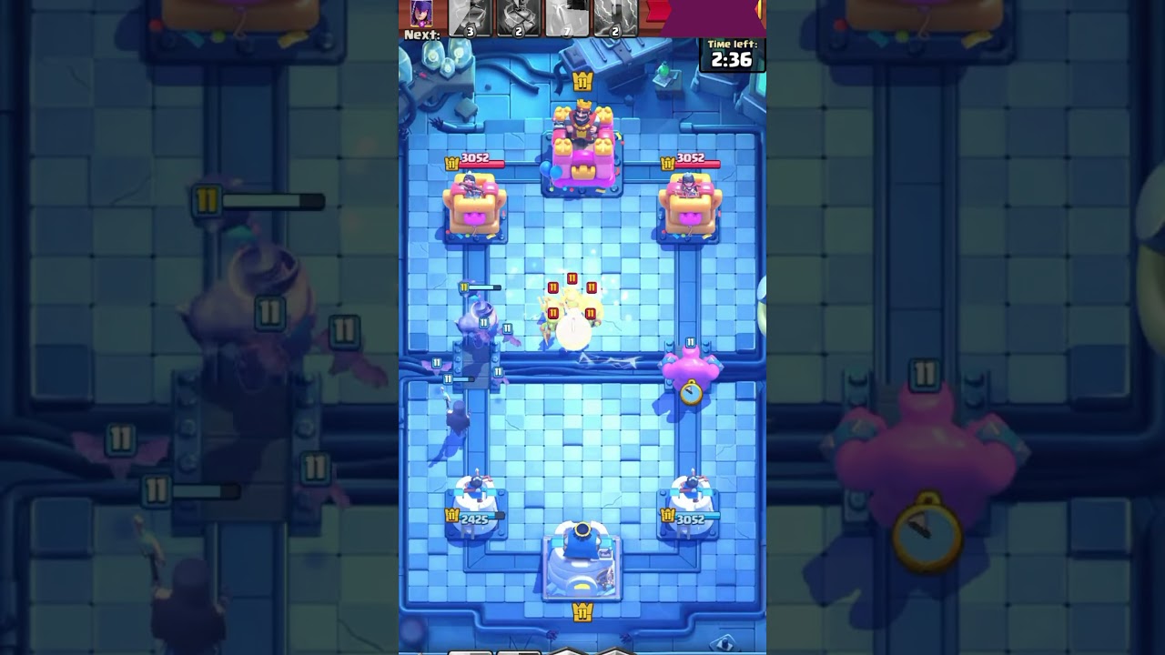 Blackout Challenge, Clash Royale Gameplay