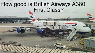 Trip report: British Airways First Class A380 London Heathrow to Washington IAD