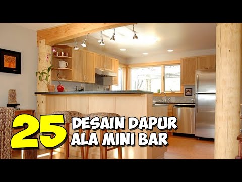 Video: Dapur Berbentuk U Dengan Kaunter Bar (41 Foto): Memilih Set Dapur Untuk Dapur Dengan Huruf P, Idea Reka Bentuk Dapur