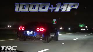 CBR1000 vs 1000 + HP Nissan GTR