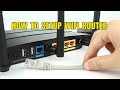 HOW TO SETUP WIFI ROUTER