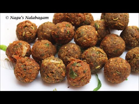 Saiva Kola Urundai/Soya Kola Urundai Recipe in tamil/Veg Kola Urundai Recipe/Meal Maker Kola Urundai