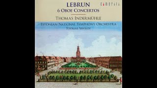 Lebrun - Oboe Concerto No. 2 G Minor - Thomas Indermühle