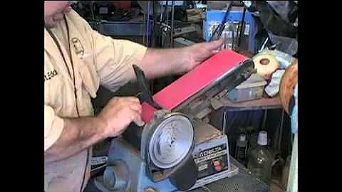 # 122A belt sander sharpening