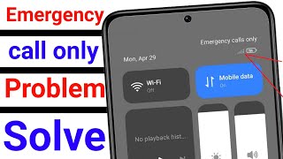 emergency calls only sim card problem |mobile mein sim na chale to kya karen | phone me emergency screenshot 1
