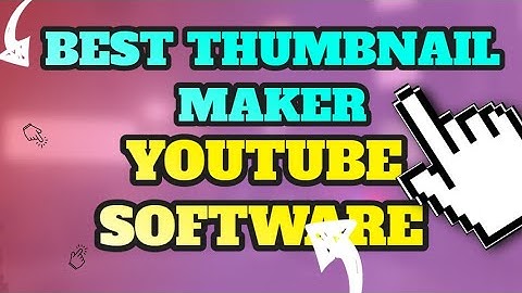 Best Thumbnail Maker for YouTube Software 🔥 - How to Make Custom Thumbnails for YouTube Videos