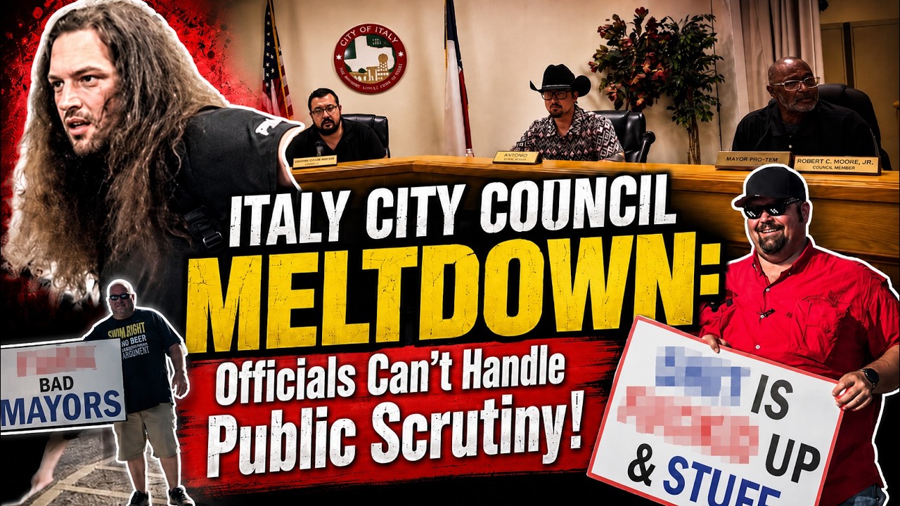 🔥Italy City Council MELTDOWN: Officials Can’t Handle Public Scrutiny!