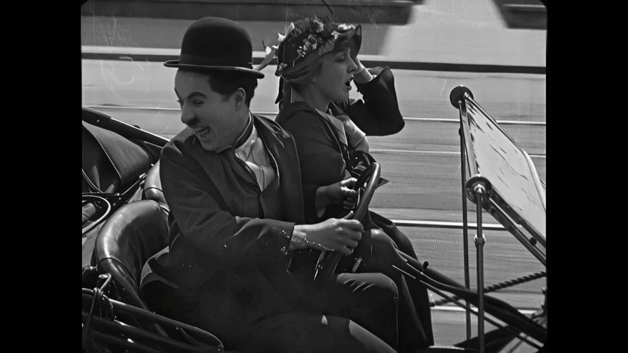 A Jitney Elopement (1915) Charlie Chaplin - Refurbished Full Movie