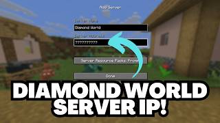 Minecraft Diamond World Server IP Address