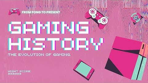 The Evolution of Gaming: From Pong to Virtual Reality