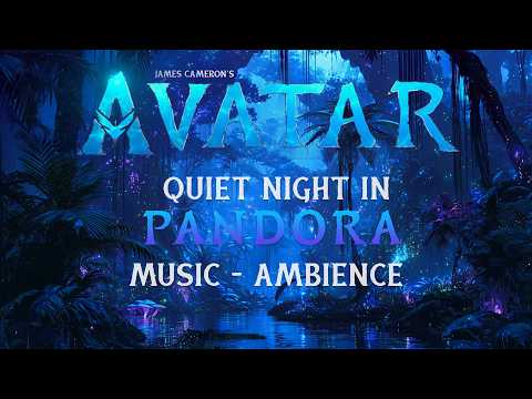 Cover Avatar Inspired Pandora Jungle – Mystical Night Ambience in a Glowing Alien Forest