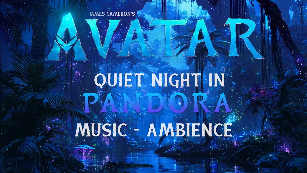 Cover Avatar Inspired Pandora Jungle – Mystical Night Ambience in a Glowing Alien Forest