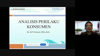 Analisis Perilaku Konsumen