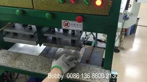 pvc double side machine with heating cold press for keychain,usb case,zipper puller