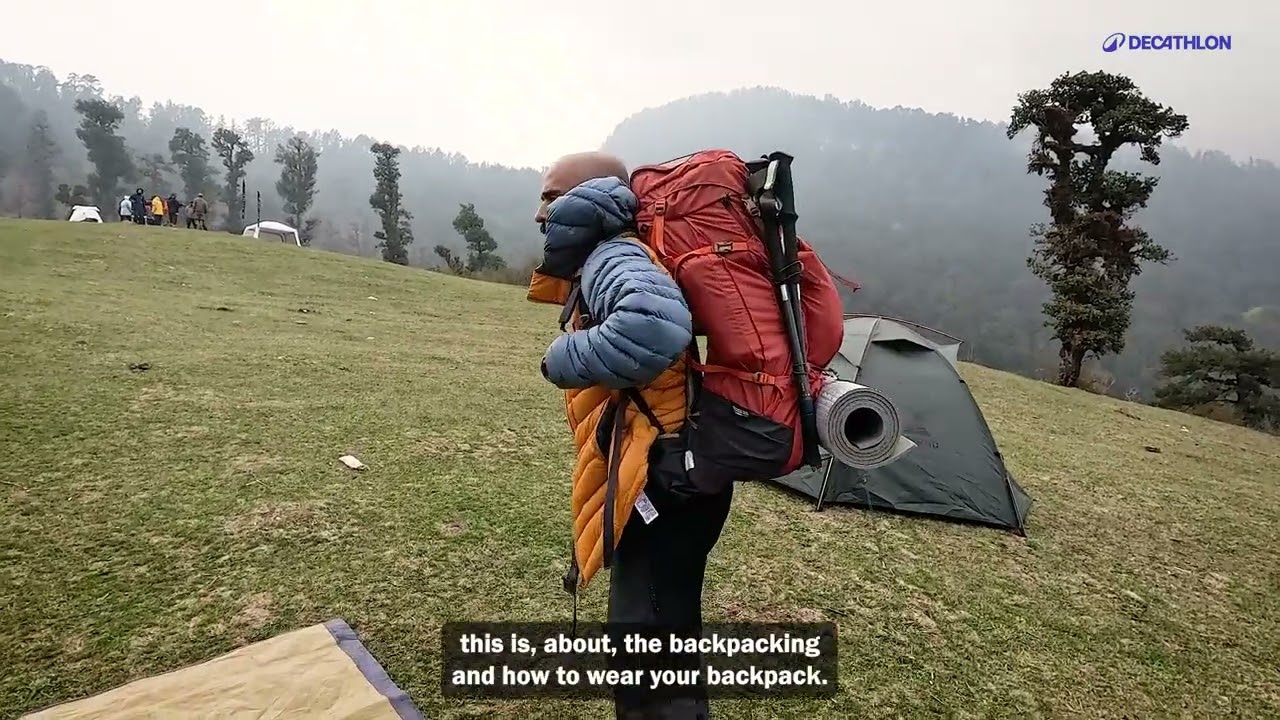 How to  wear a backpack | Trekking & Hiking Backpack Guide 2025