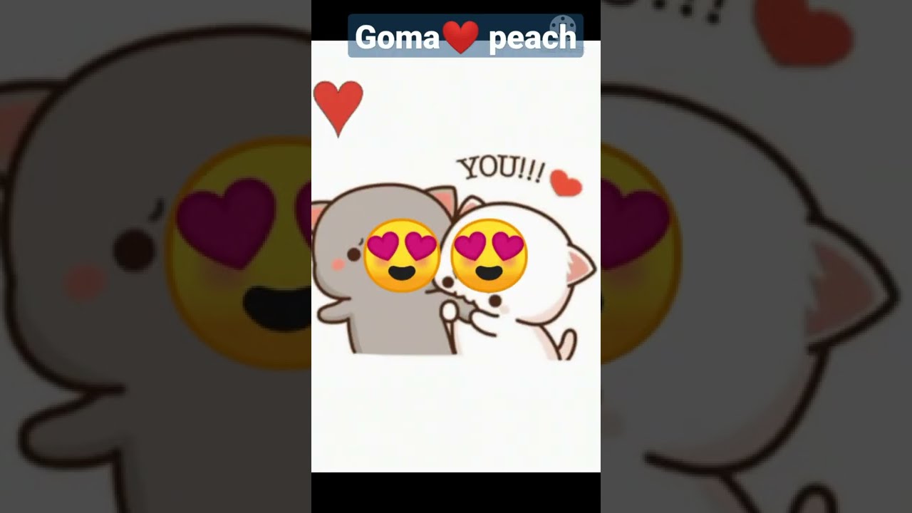 In love!! Cartoon love!! Goma peach love status!!Tom and Jerry
