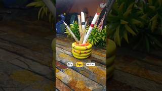 DIY duck pen holder super clay art #ytshorts #shorts