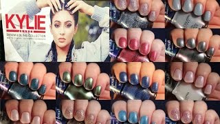 Sinful Colors Kylie Jenner Denim Bling Collection Live Application Review