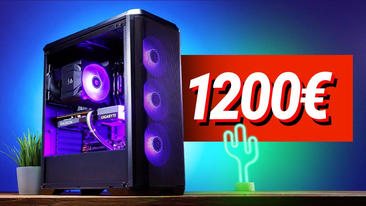 Update New 1000 - 1200€ Euro GAMING PC 2022!! - TEST \u0026 Zusammenbauen