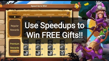 Use Speedups to get FREE GIFTS - December 2022 #lordsmobile